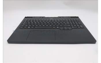 Lenovo 5CB1S31127 C-Cover with keyboard, Spanish, Eclipse Black, White Backlight, UK