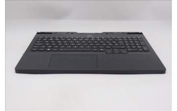 Lenovo 5CB1S31134 C-Cover with keyboard, Belgian, Eclipse Black, RGB Backlight, UK
