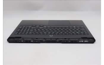 Lenovo 5CB1S31134 C-Cover with keyboard, Belgian, Eclipse Black, RGB Backlight, UK