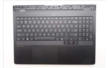 Lenovo 5CB1S31138 C-Cover with keyboard, English, Eclipse Black, RGB Backlight, US