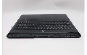 Lenovo 5CB1S31141 C-Cover with keyboard, UK English, Eclipse Black, RGB Backlight, UK