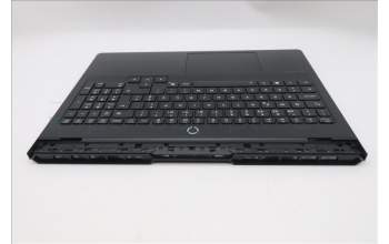 Lenovo 5CB1S50716 C-Cover with keyboard, Portuguese, Eclipse Black, RGB Backlight, UK