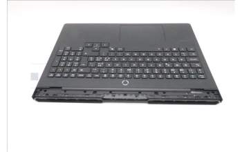 Lenovo 5CB1S50720 C-Cover with keyboard, Switzerland, Eclipse Black, RGB Backlight