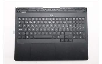 Lenovo 5CB1S50720 C-Cover with keyboard, Switzerland, Eclipse Black, RGB Backlight, UK