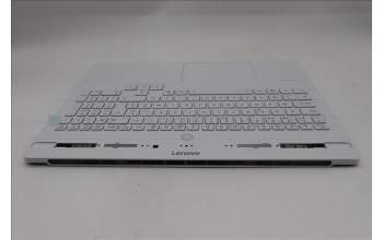 Lenovo 5CB1S50730 C-Cover with keyboard, Belgian, Glacier white, UK