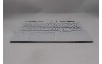 Lenovo 5CB1S50737 C-Cover with keyboard, French, Glacier white, US