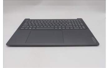 Lenovo 5CB1S50837 C-Cover with keyboard, Czech Slovakian, Luna Grey, UK