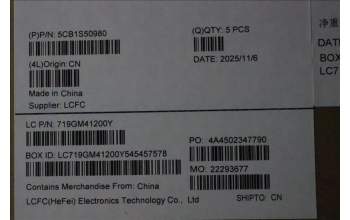 Lenovo 5CB1S50980 C-Cover with keyboard, Icelandic, Tidal Teal, UK