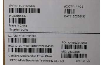 Lenovo 5CB1S55404 MTS42_D_COVER_WL_BK_ASSY