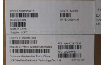 Lenovo 5CB1S55417 ME473_D_COVER_PL_SUB_ASSY_BK_28