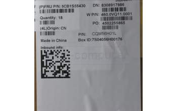 Lenovo 5CB1S55430 C-Cover, ASM, AMD, WWAN, WITH DUMMY SMART CARD, COOK-2