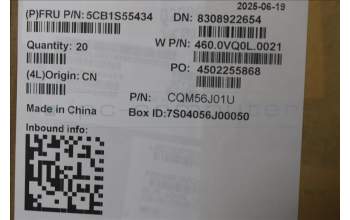 Lenovo 5CB1S55434 D-Cover, ASM, Plastic, WWAN, AMD, BLANC-2