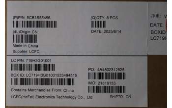 Lenovo 5CB1S55456 A-Cover, MTM40, Touch, 2K_ASSY