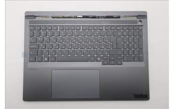 Lenovo 5CB1S57371 C-Cover with keyboard, Bulgarian, ClickPad, w/Screw, UK