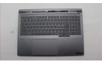 Lenovo 5CB1S57387 C-Cover with keyboard, Nordic, ClickPad, w/Screw, UK