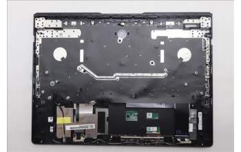 Lenovo 5CB1S57440 C-Cover with keyboard, Bulgarian, Eclipse Black, White Backlight, UK