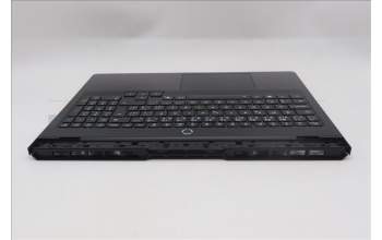 Lenovo 5CB1S57471 C-Cover with keyboard, Czech Slovakian, Eclipse Black, RGB Backlight, UK