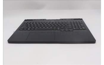 Lenovo 5CB1S57472 C-Cover with keyboard, English, Eclipse Black, RGB Backlight, US