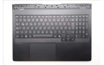 Lenovo 5CB1S57478 C-Cover with keyboard, German, Eclipse Black, RGB Backlight, UK