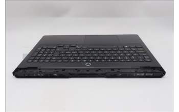 Lenovo 5CB1S57487 C-Cover with keyboard, Nordic, Eclipse Black, RGB Backlight, UK