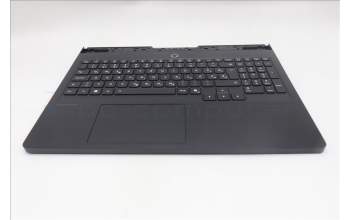 Lenovo 5CB1S57490 C-Cover with keyboard, Slovenian, Eclipse Black, RGB Backlight, UK