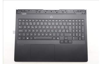 Lenovo 5CB1S57492 C-Cover with keyboard, Switzerland, Eclipse Black, RGB Backlight, UK
