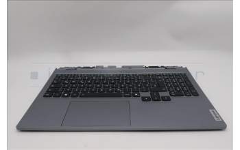 Lenovo 5CB1S57550 C-Cover with keyboard, German, RGB Backlight, UK