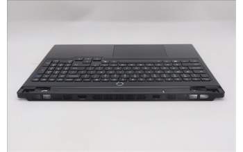 Lenovo 5CB1S75709 C-Cover with keyboard, English, Eclipse Black, RGB Backlight, Anodizing Sandblasting, US