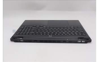 Lenovo 5CB1S75710 C-Cover with keyboard, US English Euro, Eclipse Black, RGB Backlight, Anodizing Sandblasting, US