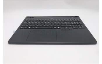Lenovo 5CB1S75714 C-Cover with keyboard, German, Eclipse Black, RGB Backlight, Anodizing Sandblasting, UK