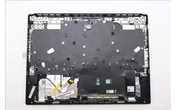 Lenovo 5CB1S75725 C-Cover with keyboard, Russian, Eclipse Black, RGB Backlight, Anodizing Sandblasting, US