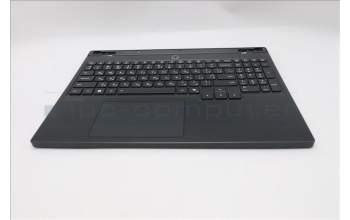 Lenovo 5CB1S75733 C-Cover with keyboard, Ukraine, Eclipse Black, RGB Backlight, Anodizing Sandblasting, US