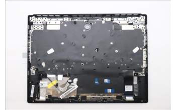 Lenovo 5CB1S76648 C-Cover with keyboard, Arabic, Eclipse Black, White Backlight, Painting, US