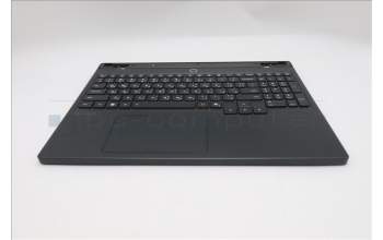 Lenovo 5CB1S76648 C-Cover with keyboard, Arabic, Eclipse Black, White Backlight, Painting, US