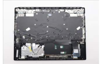 Lenovo 5CB1S76661 C-Cover with keyboard, Hungarian, Eclipse Black, White Backlight, Painting, UK