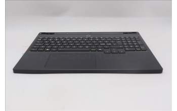 Lenovo 5CB1S76667 C-Cover with keyboard, Nordic, Eclipse Black, White Backlight, Painting, UK
