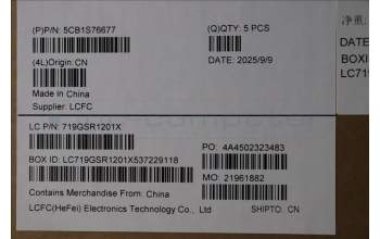 Lenovo 5CB1S76677 C-Cover with keyboard, Ukraine, Eclipse Black, White Backlight, Painting, US