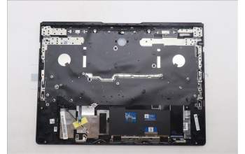 Lenovo 5CB1S76694 C-Cover with keyboard, Italian, Eclipse Black, White Backlight, UK