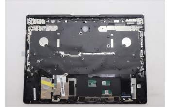 Lenovo 5CB1S76698 C-Cover with keyboard, Nordic, Eclipse Black, White Backlight, UK