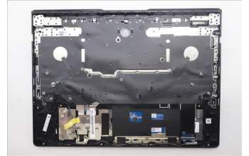 Lenovo 5CB1S76709 C-Cover with keyboard, Belgian, Eclipse Black, RGB Backlight, UK