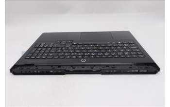 Lenovo 5CB1S76712 C-Cover with keyboard, Czech Slovakian, Eclipse Black, RGB Backlight, UK