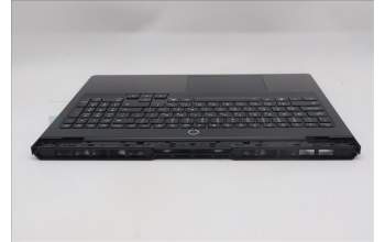 Lenovo 5CB1S76721 C-Cover with keyboard, Hebrew, Eclipse Black, RGB Backlight, US