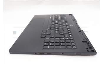 Lenovo 5CB1S80248 C-Cover with keyboard, Nordic, Eclipse Black, RGB Backlight