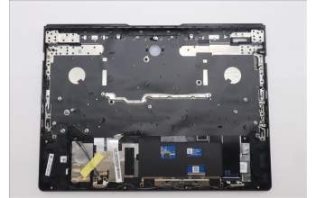 Lenovo 5CB1S80249 C-Cover with keyboard, Portuguese, Eclipse Black, RGB Backlight