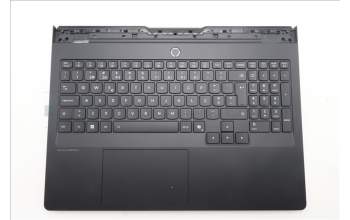 Lenovo 5CB1S80249 C-Cover with keyboard, Portuguese, Eclipse Black, RGB Backlight, UK