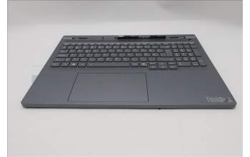 Lenovo 5CB1S82728 C-Cover with keyboard, Danish, Luna Grey, Non-FingerPrint, UK