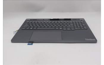 Lenovo 5CB1S82745 C-Cover with keyboard, UK English, Luna Grey, Non_FingerPrint