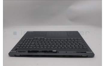 Lenovo 5CB1S82748 C-Cover with keyboard, Slovenian, Luna Grey, Non-FingerPrint, UK