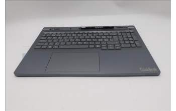 Lenovo 5CB1S82749 C-Cover with keyboard, Switzerland, Luna Grey, Non-FingerPrint, UK