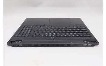 Lenovo 5CB1S82769 C-Cover with keyboard, Arabic, Eclipse Black, RGB Backlight, Anodizing Sandblasting, US